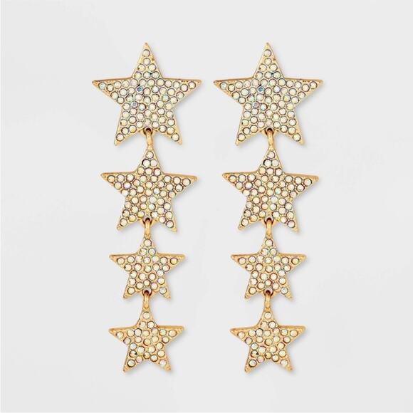 SUGARFIX by BaubleBar Star Earrings- Set of 2 - Picture 3 of 5